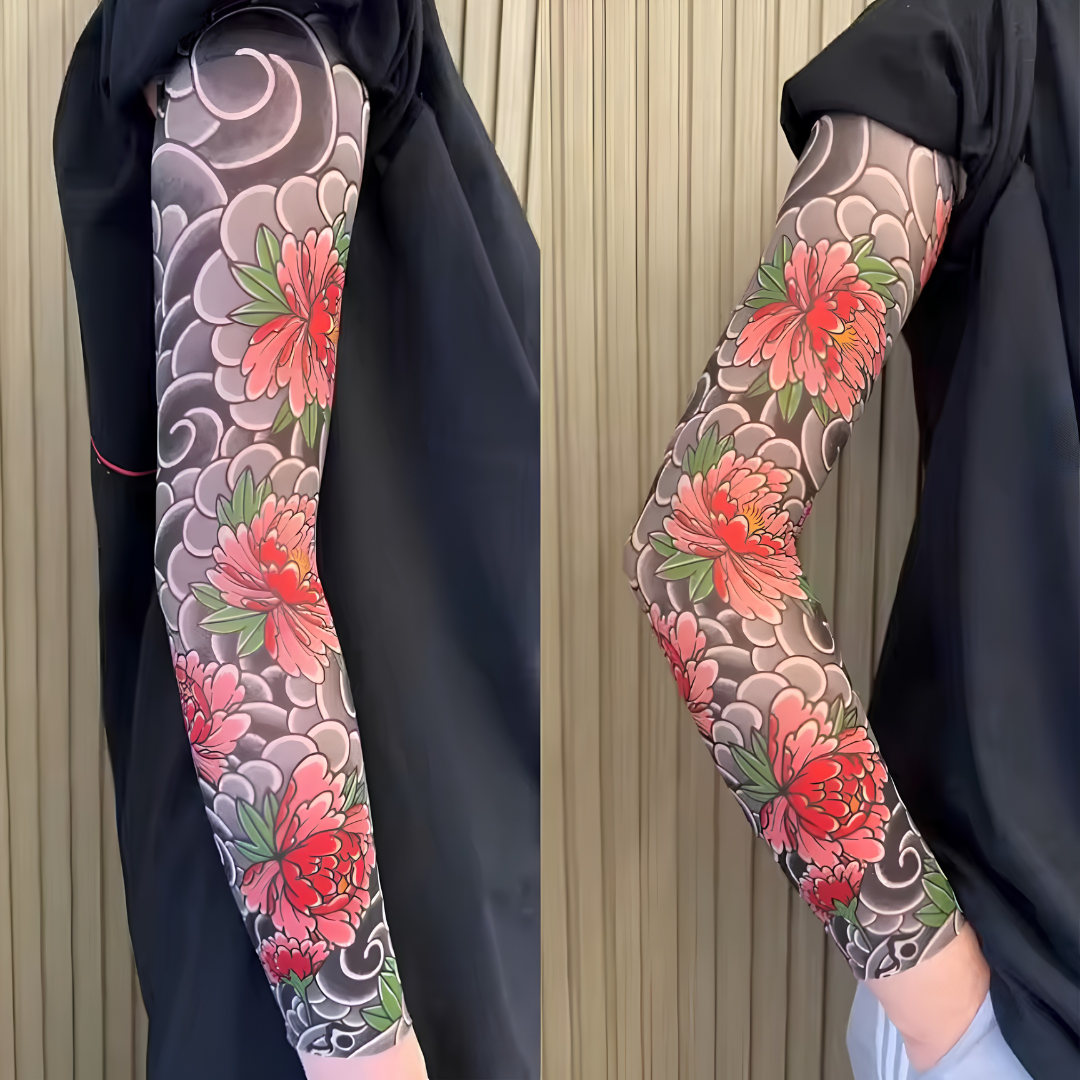 SwapTattoo - 2x Mânecă cu Tatuaj