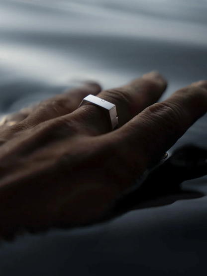 Inel Tip Sigiliu — ALZARA Signet Ring